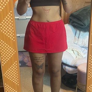 DKNY swim skirt